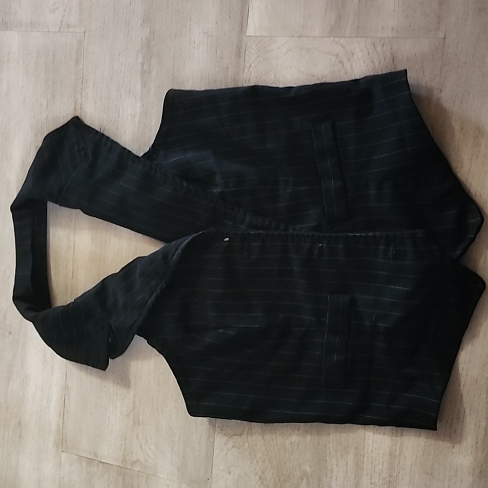 Set of 2 Y2K Sexy Tuxedo Crop Tops